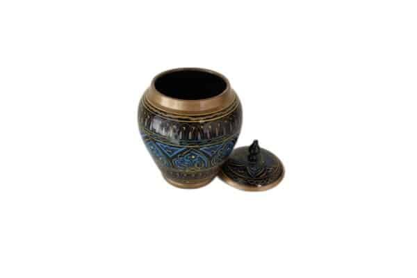 Hand-Made Wooden Lacquer Work Candy Jar Image 2